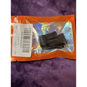 Audi Tire Valve Stem Caps Set of 4 Black Anodized Aluminum et